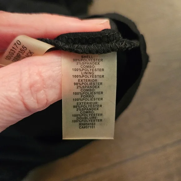 Guess Lace Fringe Black Bodycon Dress - Size 6 - Picture 9 of 16